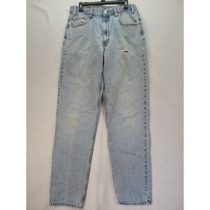 Vintage Levis Jeans Mens 36x36 Blue‎ Denim 550 Relaxed Fit Light Wash Y2K Faded